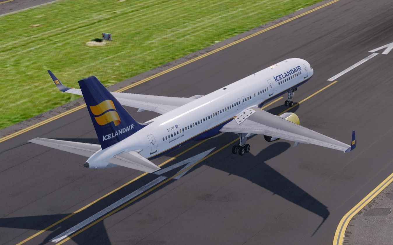 冰岛航空b757-200wl稳健落地萨尔茨堡_哔哩哔哩 (゜-゜)つロ 干杯