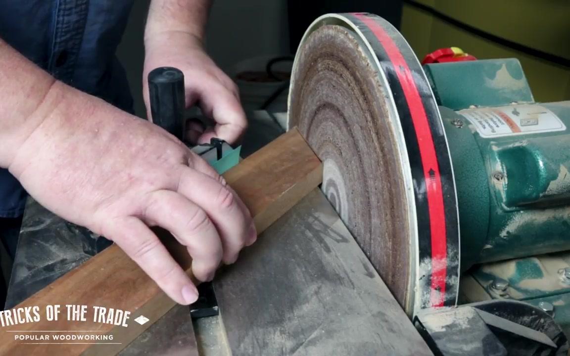 【展示】砂盘机调整Disc Sander Adjust  Tricks of the Trade哔哩哔哩bilibili