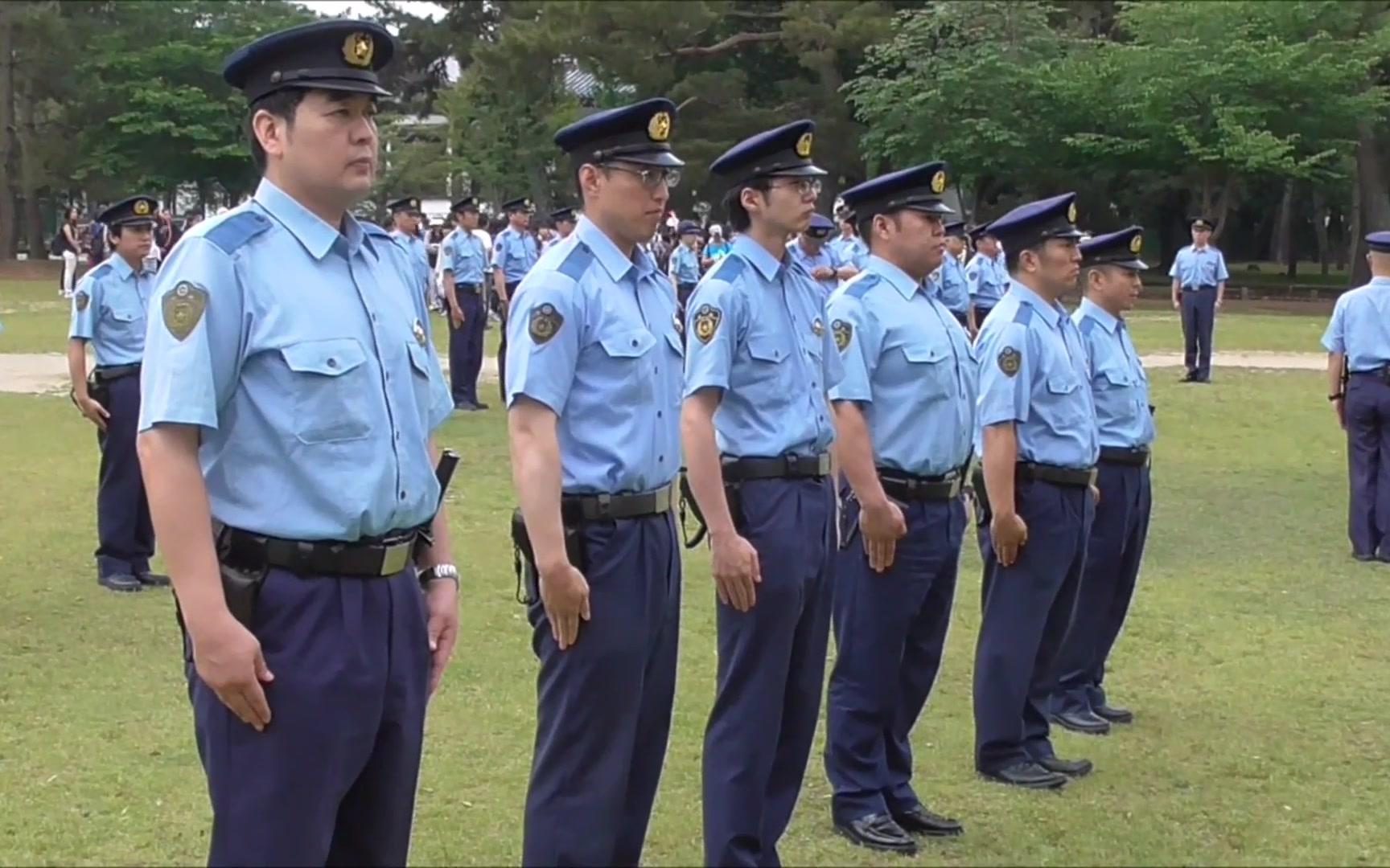 日本警察厅警备队图片