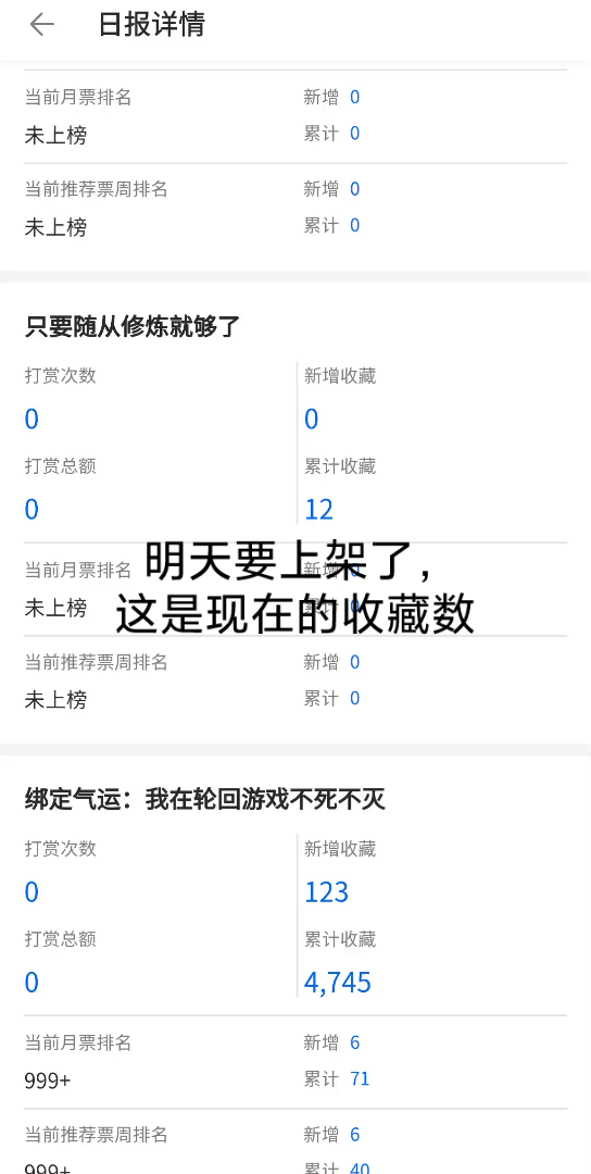 起点新人新书记录,要上架了!历时一个月哔哩哔哩bilibili