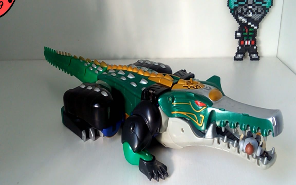201期模玩分享百兽战队dx鳄鱼王