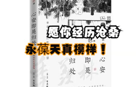 书单 | 好书推荐 《心安即是归处》哔哩哔哩bilibili