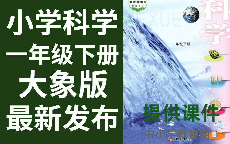 小学科学一年级下册大象版科学一年级下册科学哔哩哔哩bilibili