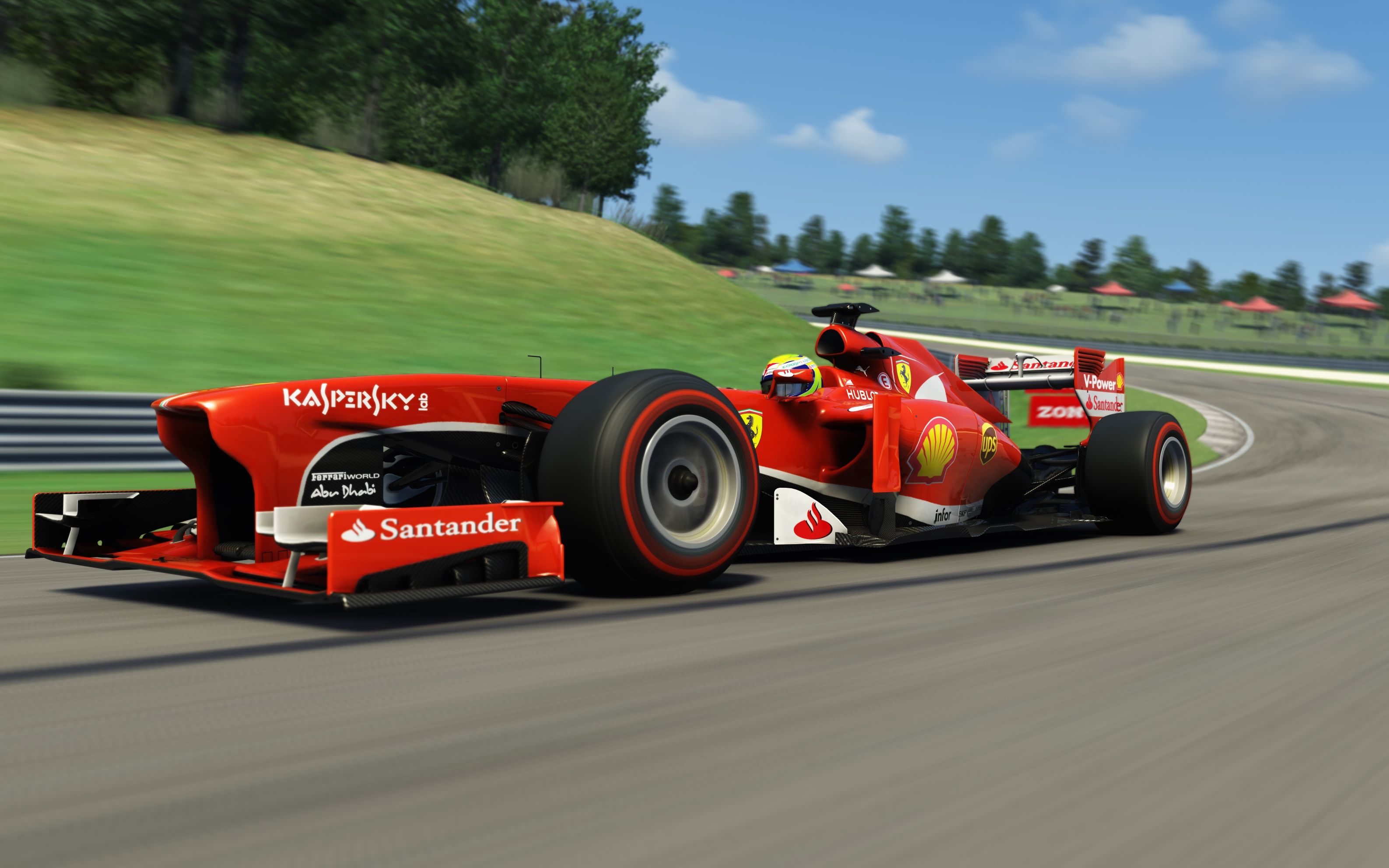 [神力科莎]随便跑跑,法拉利f138@alabama racing course 1:00.