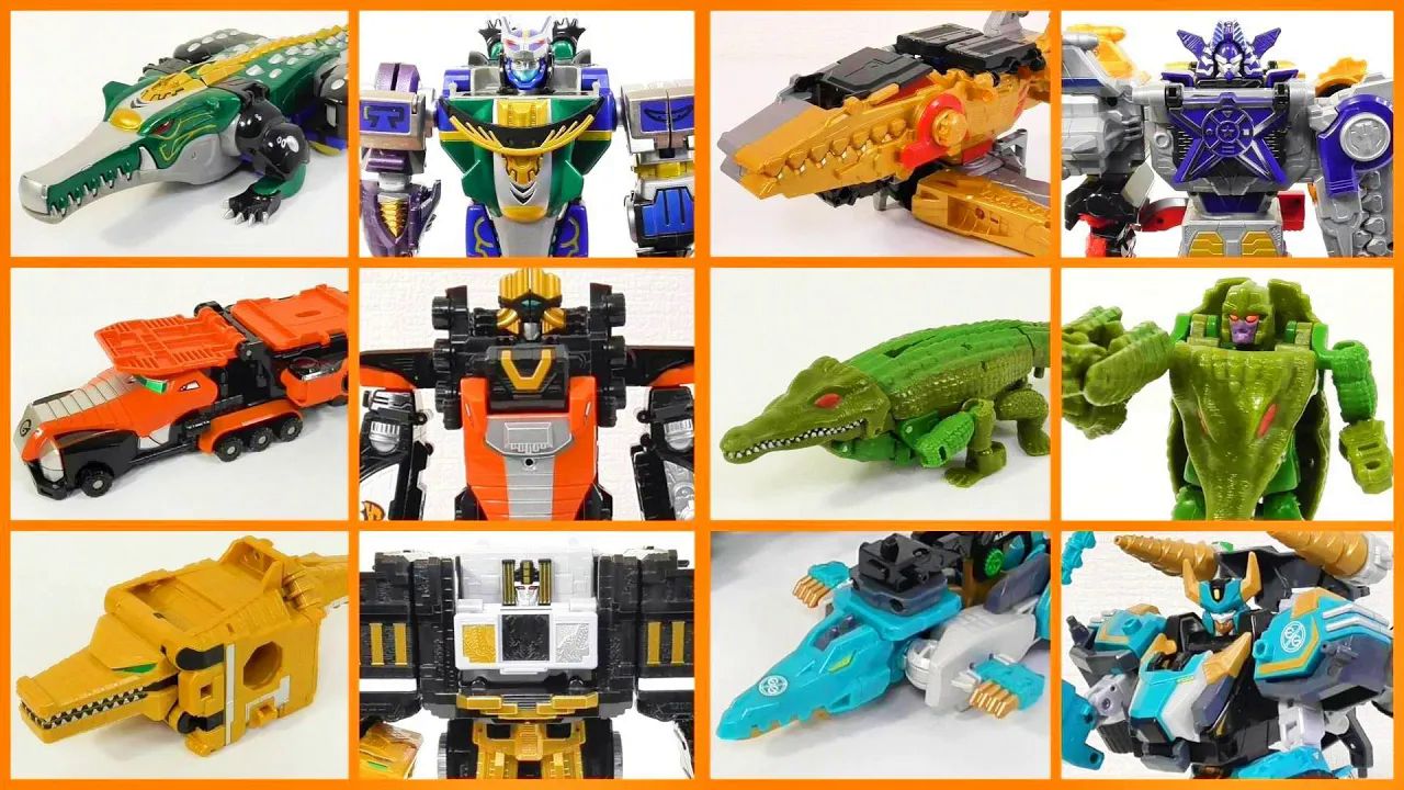 mb-鳄鱼系列 变形合体机器人 专辑