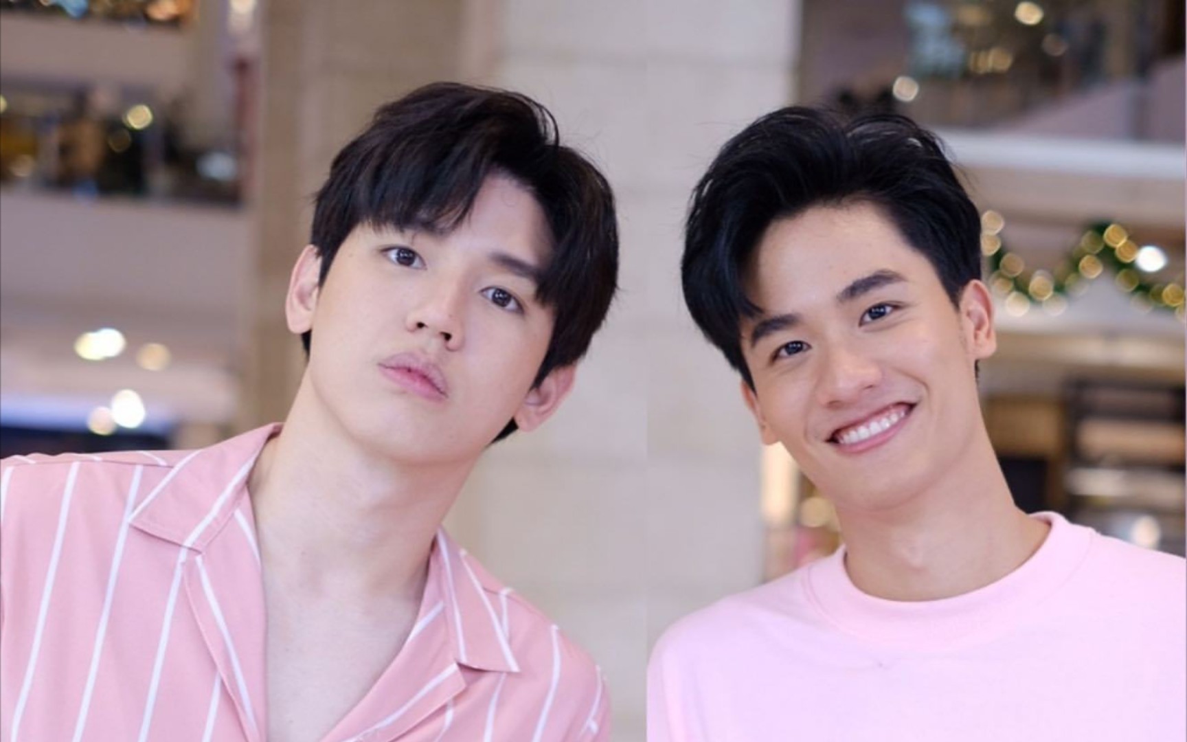 【林阳郑明心】【呆妞】【taynew】201108双人活动记录,甜到蛀牙,他俩