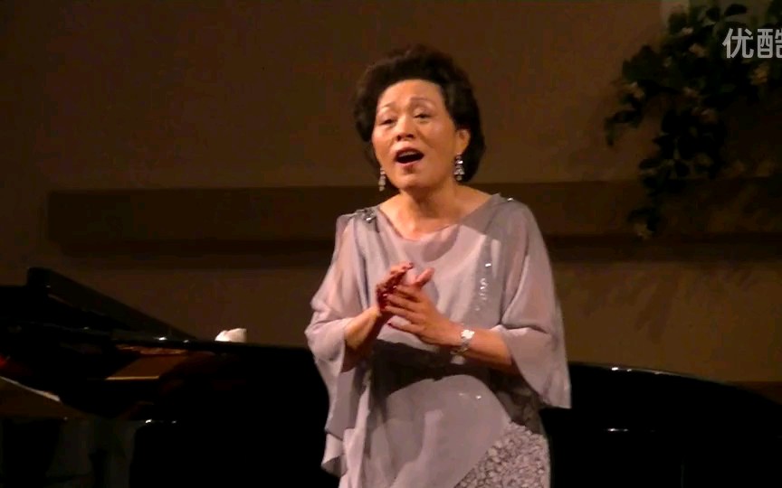 女高音胡晓平法国艺术歌曲燕子圣母颂