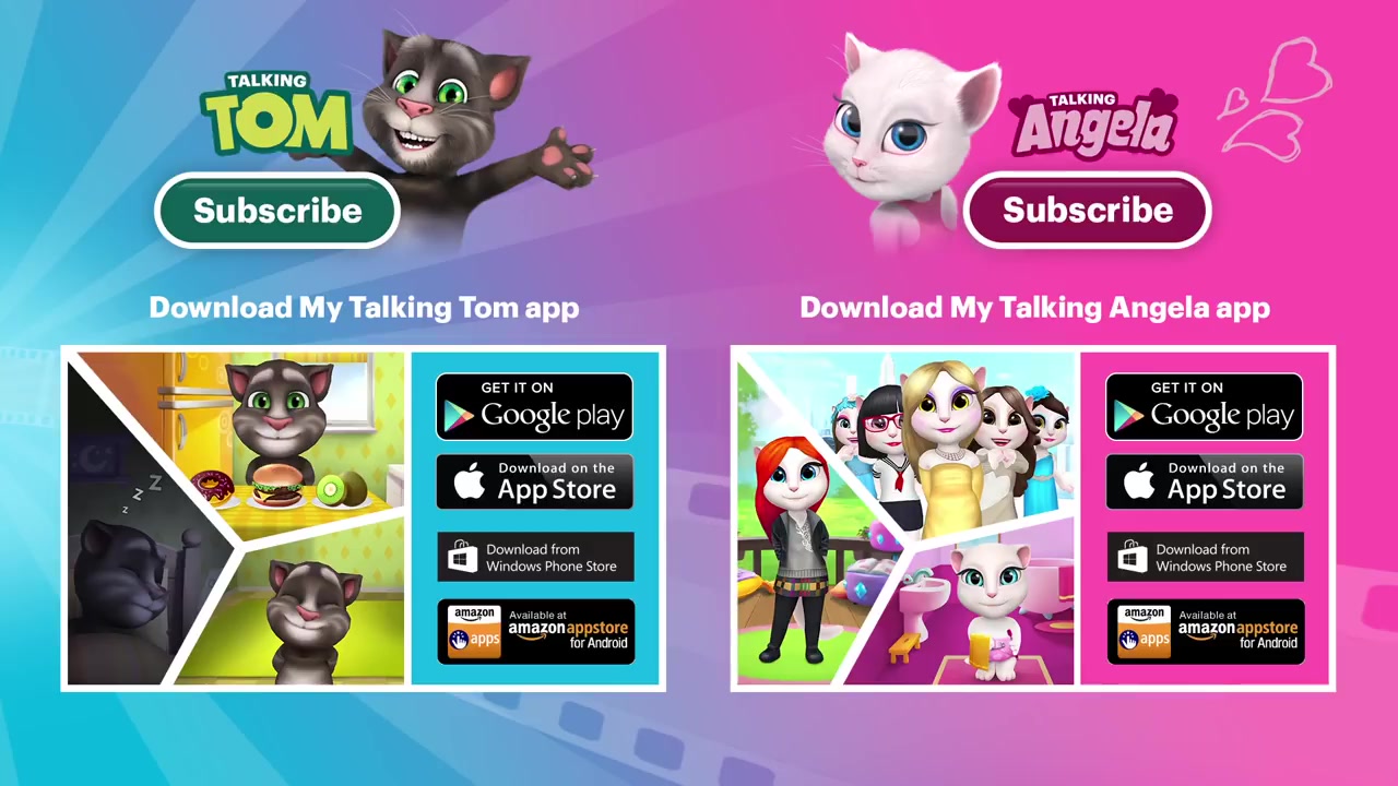talkingtomshorts14myturn亲子教育动画卡通色彩儿童童年画画