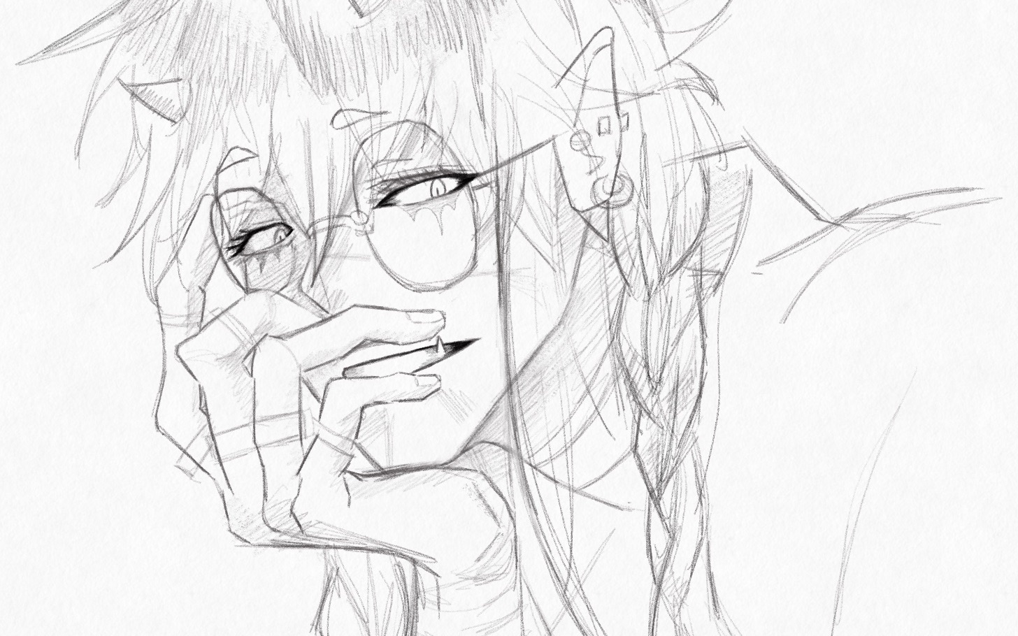 板绘疯批美人谁不爱hhh