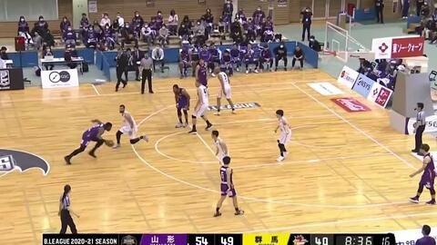 日本b League篮球b2联赛 11月29日 山形飞龙74 77不敌群马雷鹤 哔哩哔哩