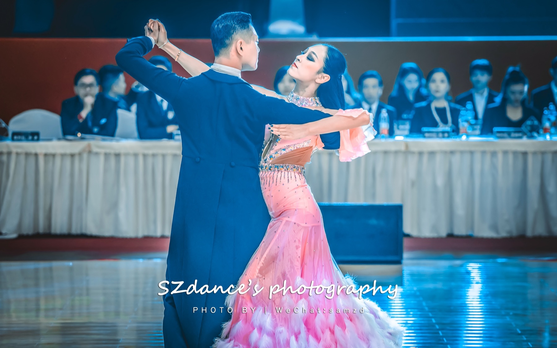 邱禹铭魏丽颖华尔兹2018年中国成都青羊杯文化旅游城市体育舞蹈公开赛