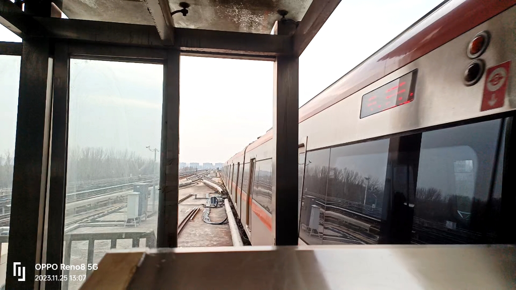 【北京地铁】地铁房山线bjd01-fs008出篱笆房站