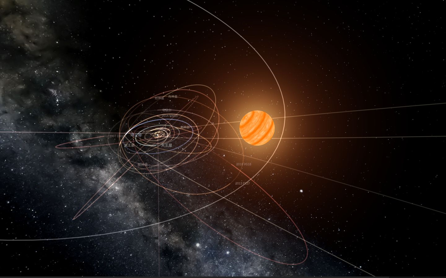 活动作品大质量流浪行星闯入太阳系会怎么样宇宙沙盘