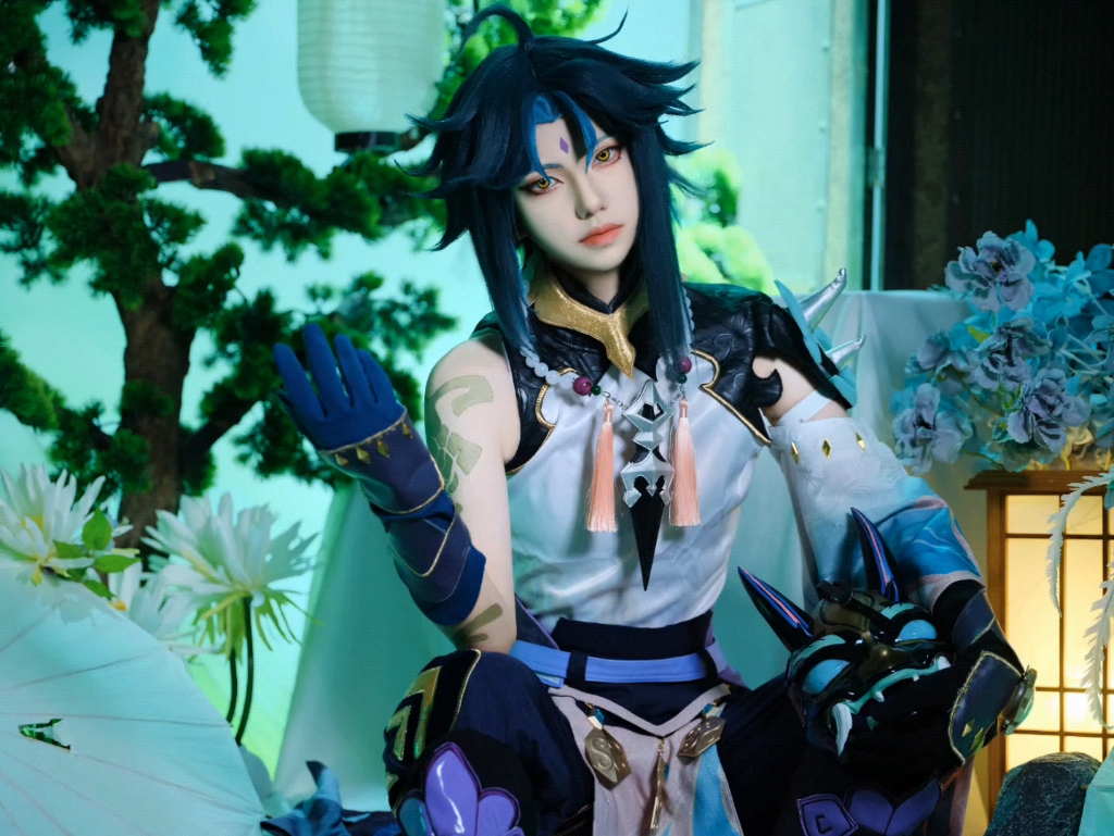 【魈cos正片】新年快乐,还有海灯节快乐!