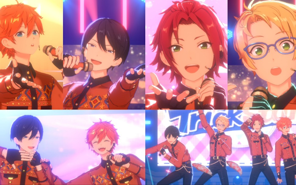 偶像梦幻祭新mvts全员不同站位1stsingalong就是喜欢这种活力四射的