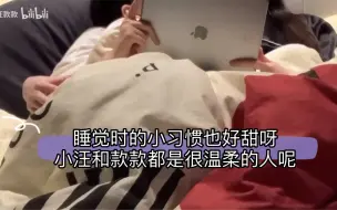 下载视频: 【小汪款款】睡觉时的小习惯也好甜 | 小汪和款款都是很温柔的人呢