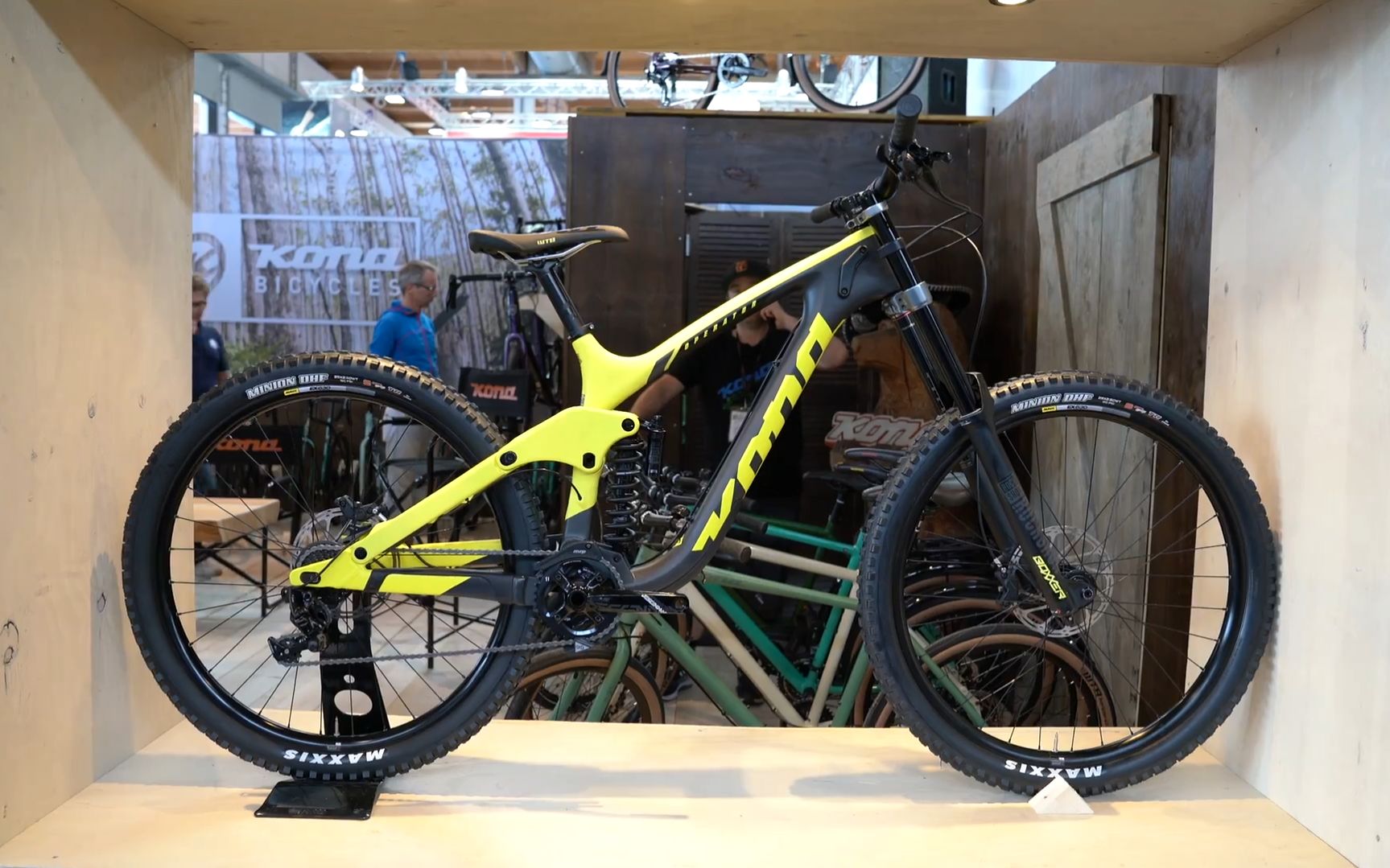 2018欧洲自行车展2019款kona山地车