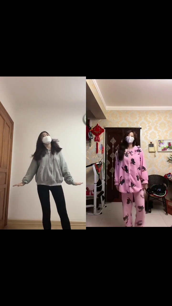 和壮哥一起合拍