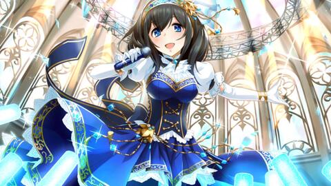 デレステ】SSR限定、恒常鷺沢文香比較してみた！Bright Blue MV