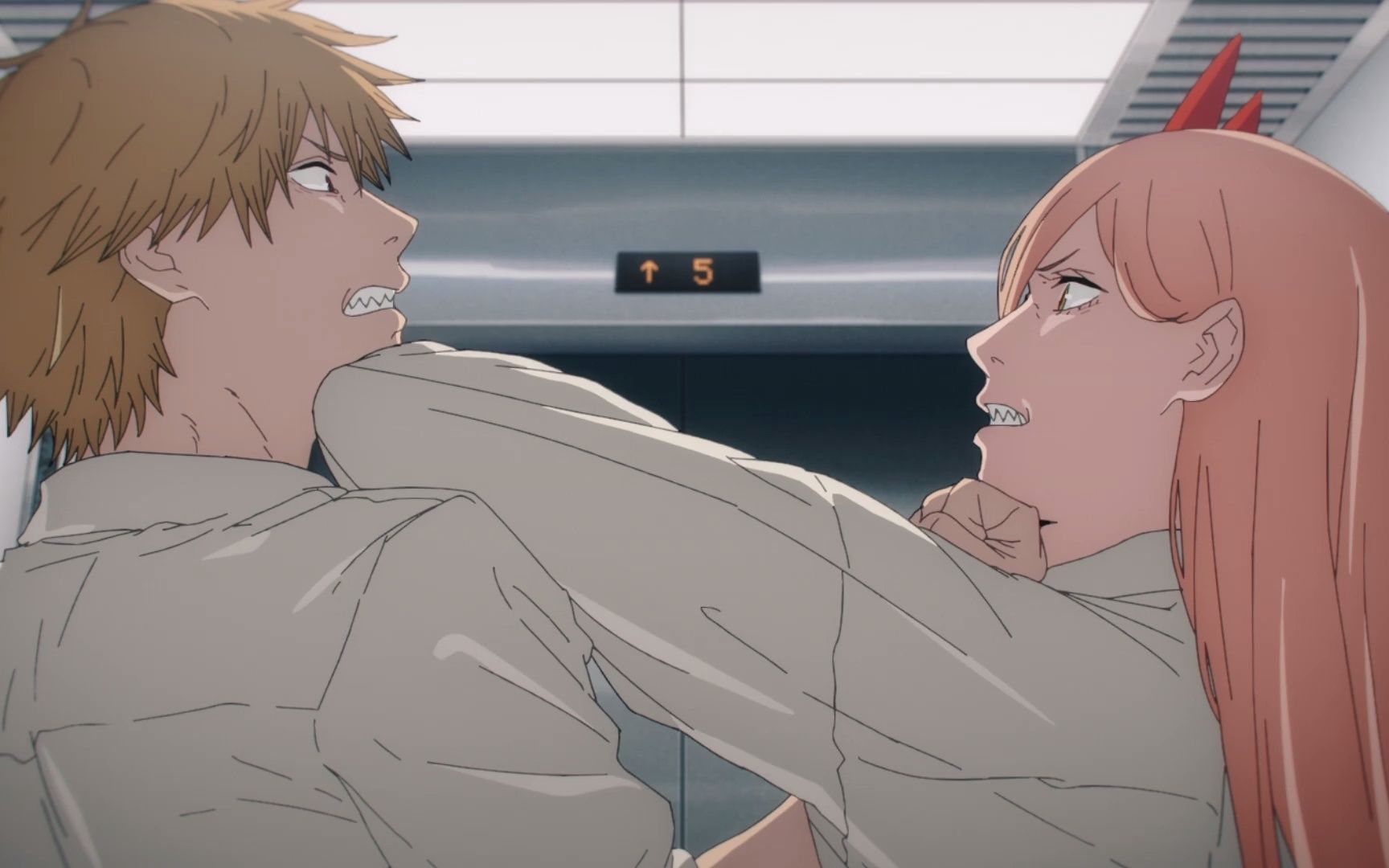 【电锯人】电次和帕瓦两个人凑不出一个脑子