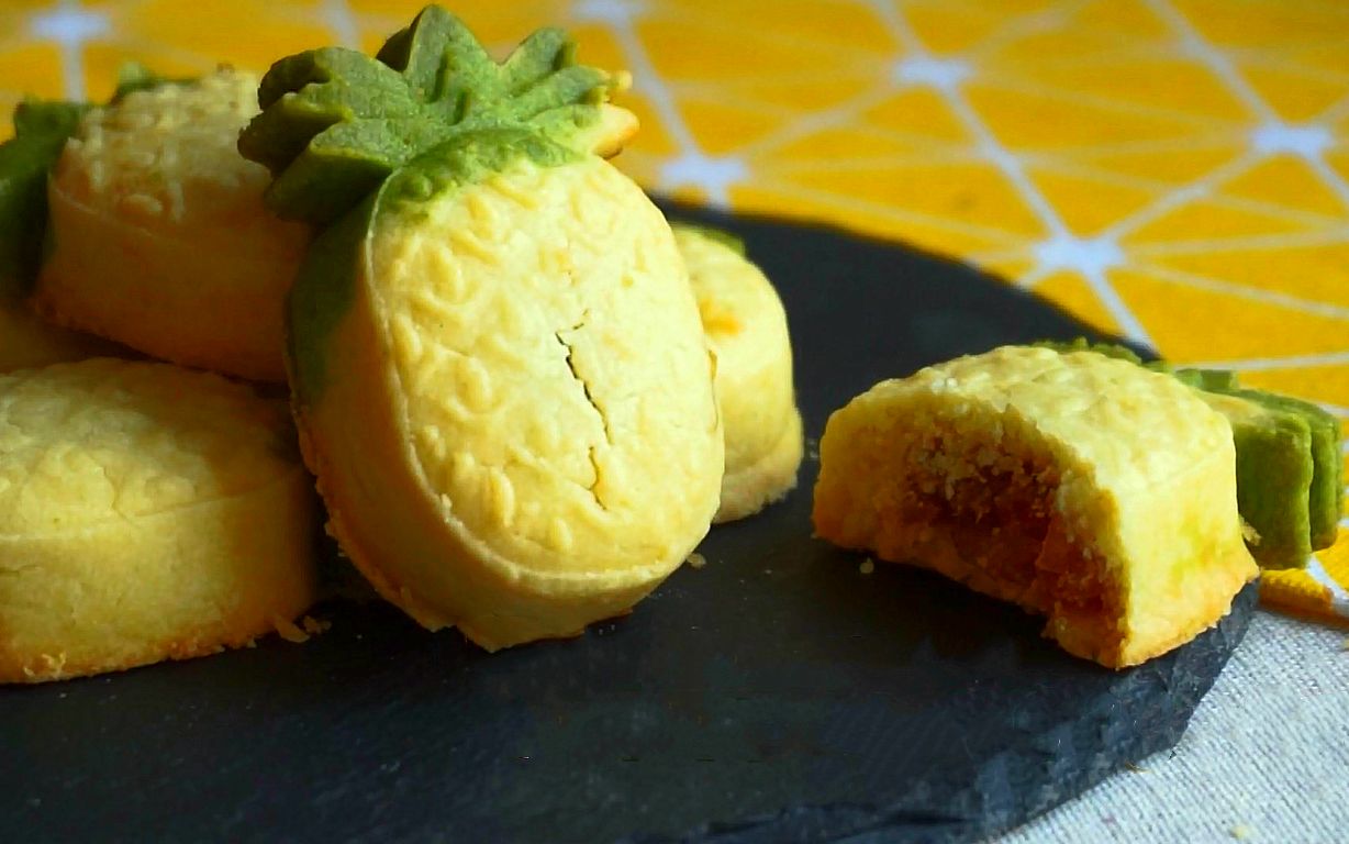 这才是真正的菠萝饼,美貌与内在并存