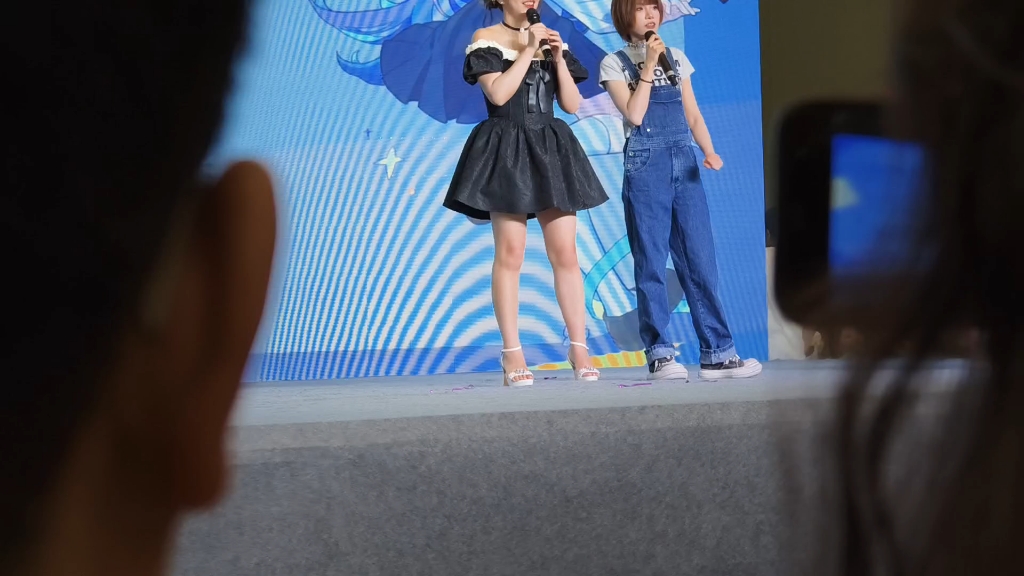 7.14 太原 de 漫展林簌,花园花铃配音环节视频