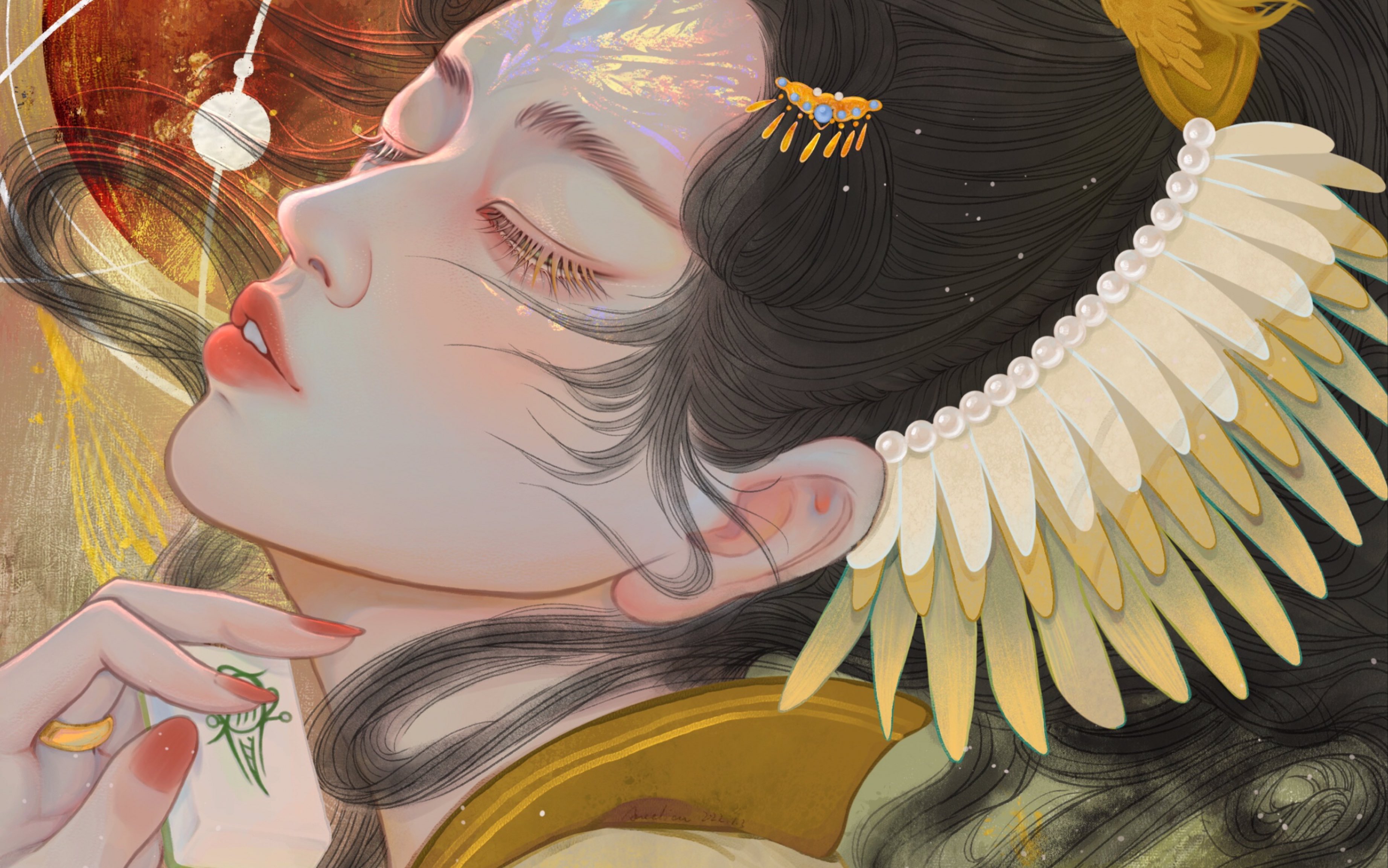 【阿柒】procreate/十二生肖拟人—酉鸡