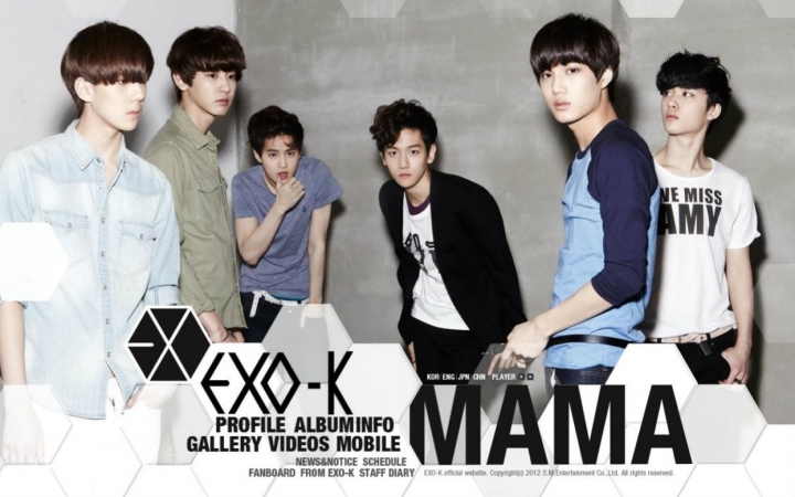 [图]120408 EXO-K History+MAMA 人气歌谣出道舞台