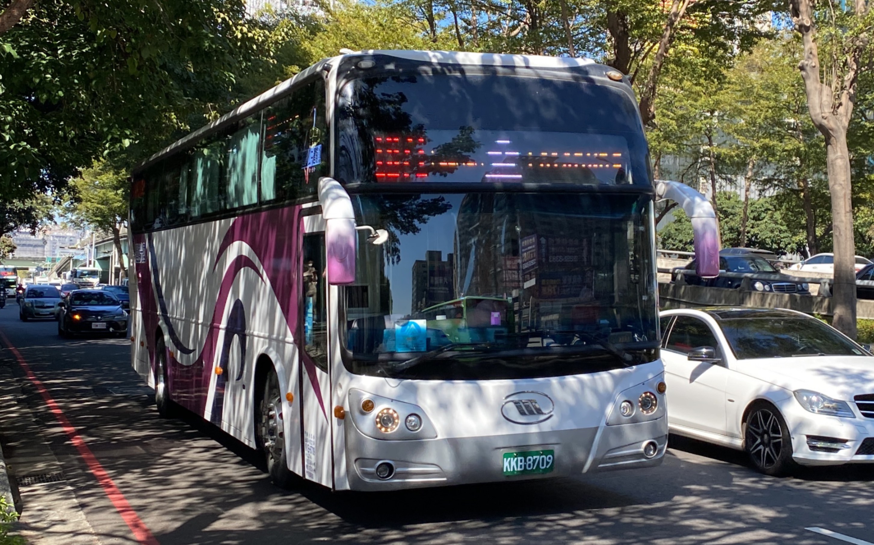 國光客運 daewoo國道巴士 1871路 kkb-8709