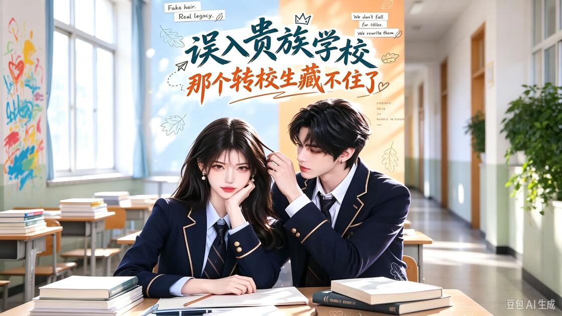 误入贵族学校那个转校生藏不住了(103集)AI短剧