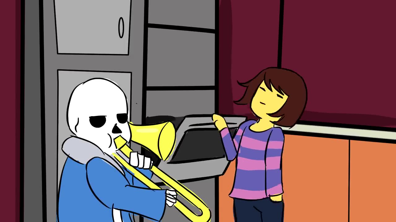 when papyrus isnt home.[ animated ]