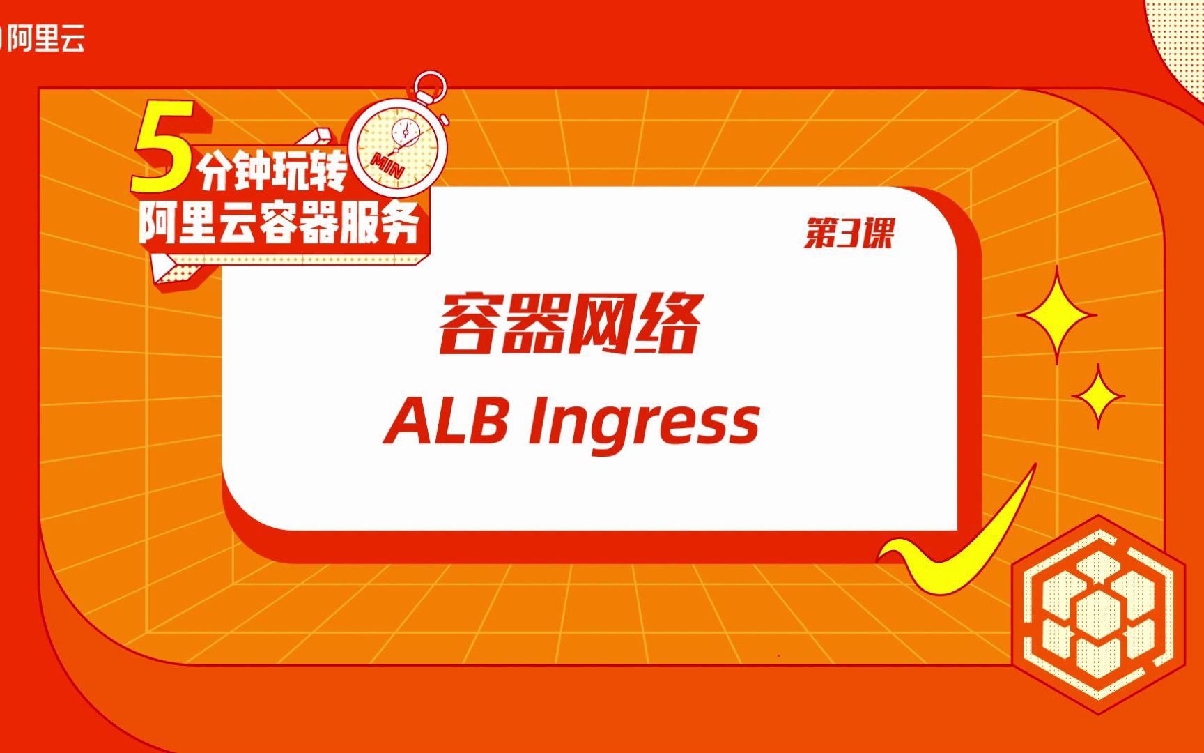2.2 容器网络 ALB ingress【5分钟玩转阿里云容器服务】