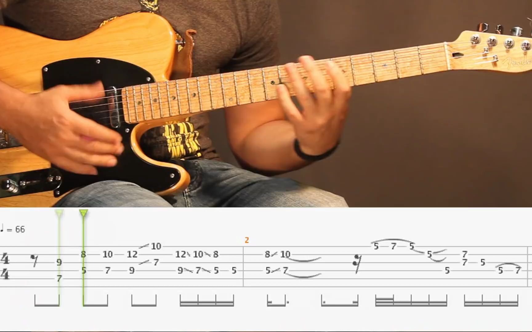 [图]Steve Vai - Tender Surrender Guitar Tab