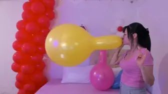 挑战多个极限气球POP