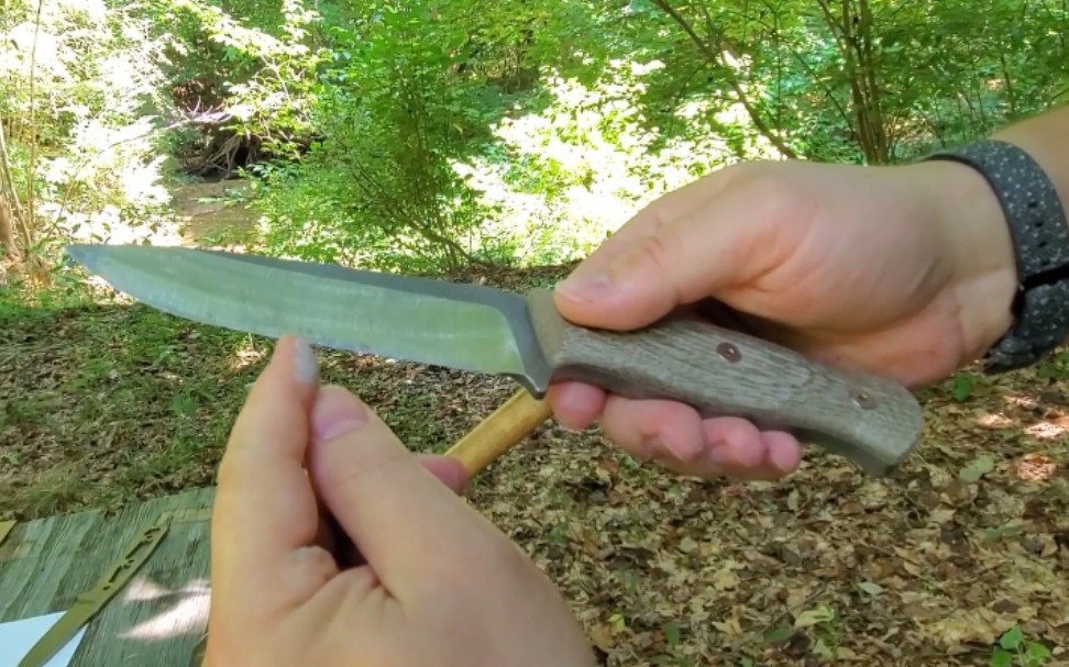 【cpk】basic 5" field knife-cpm 3v 刀具毁灭演示