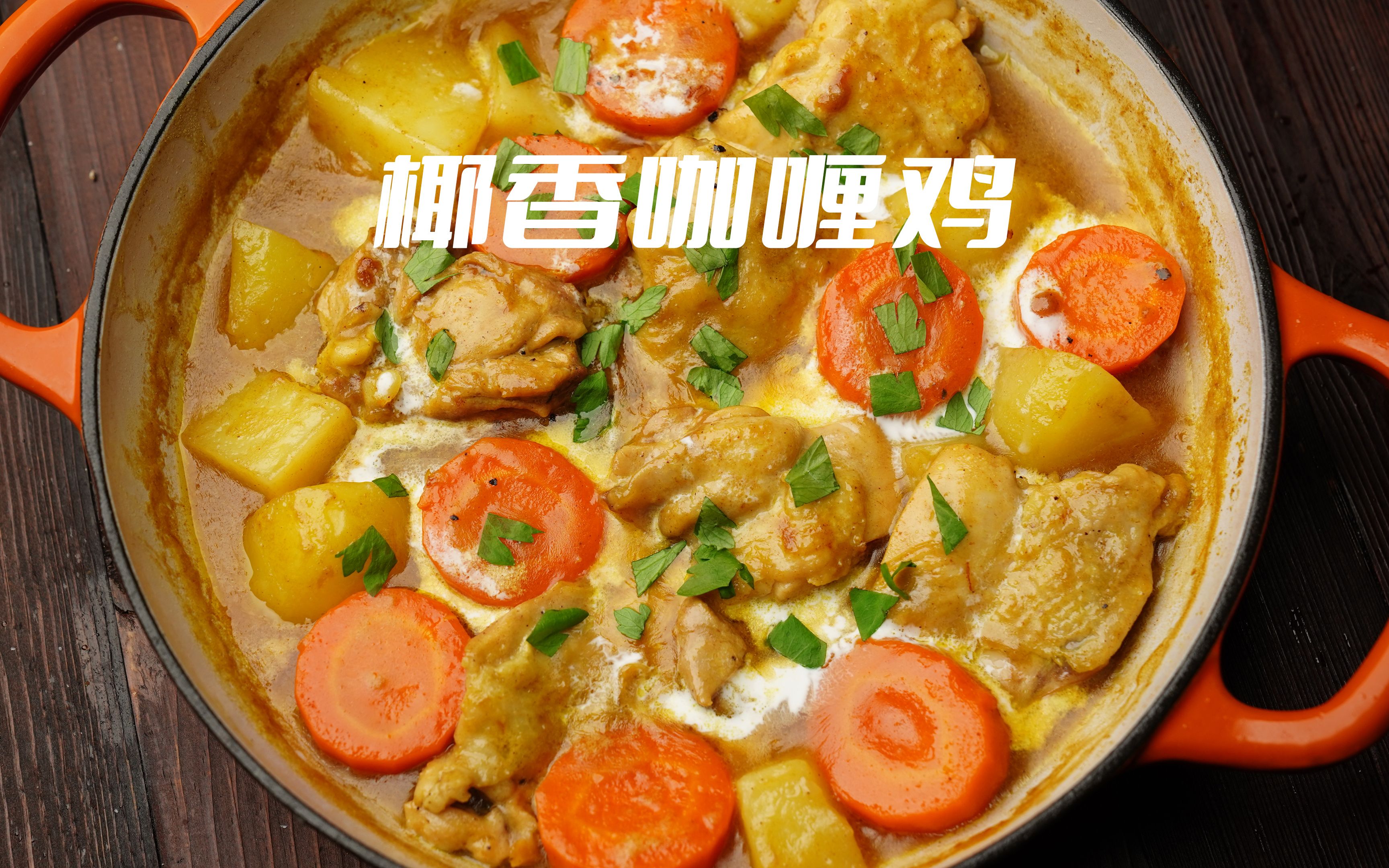 汤汁非常浓郁，加了椰浆太香了！特适合拌饭 - 哔哩哔哩