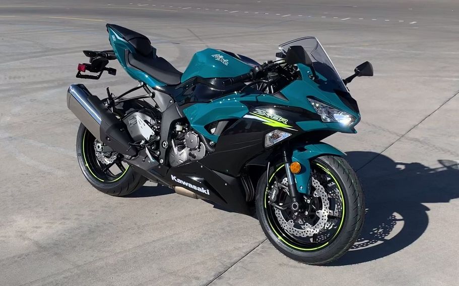 川崎 2021 zx6r实拍