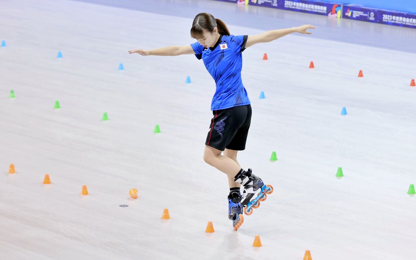 第三名 moritoki mika 2023世界自由式轮滑锦标赛 花式对抗成年女子组