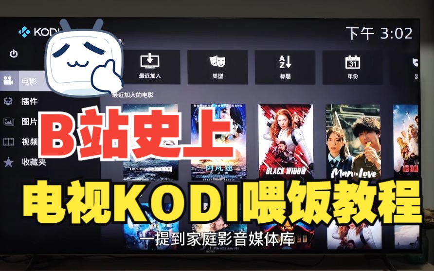 [图]电视安装Kodi播放局域网内高清片源保姆级喂饭教程（含网络设置、刮削器、海报墙、字幕插件）