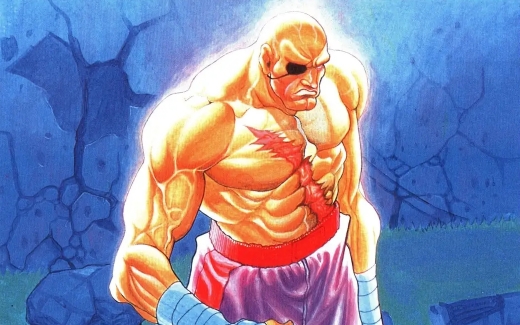 街头霸王2原画:喜欢这种老画风,还有那个满街遨游根的年代!