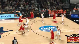 NBA2K奥运：老胡末节起飞，砍34分6助攻，大小加索尔压制