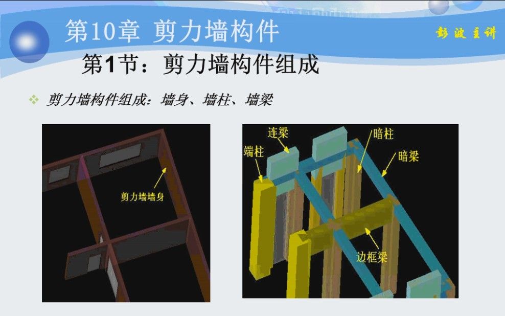 第10章 剪力墙构件哔哩哔哩bilibili