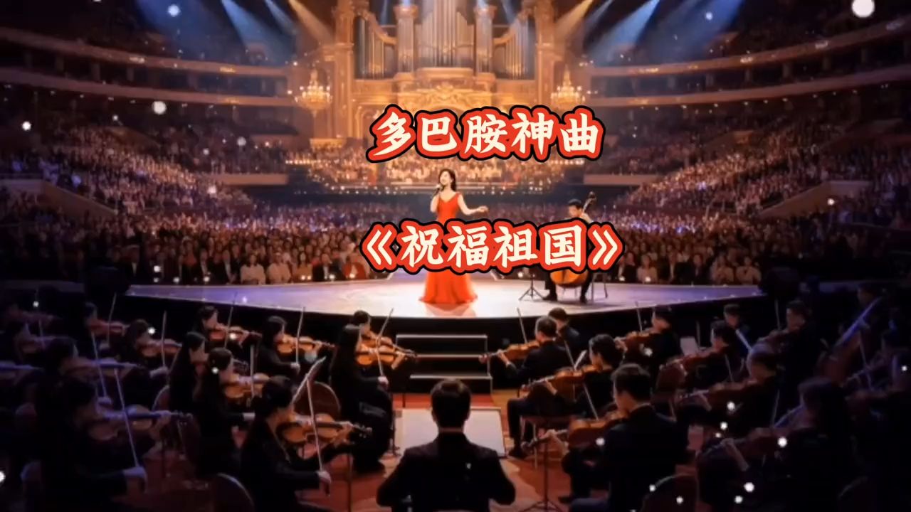 多巴胺神曲来了《祝福祖国》，越听越好听，一连听了好几遍！