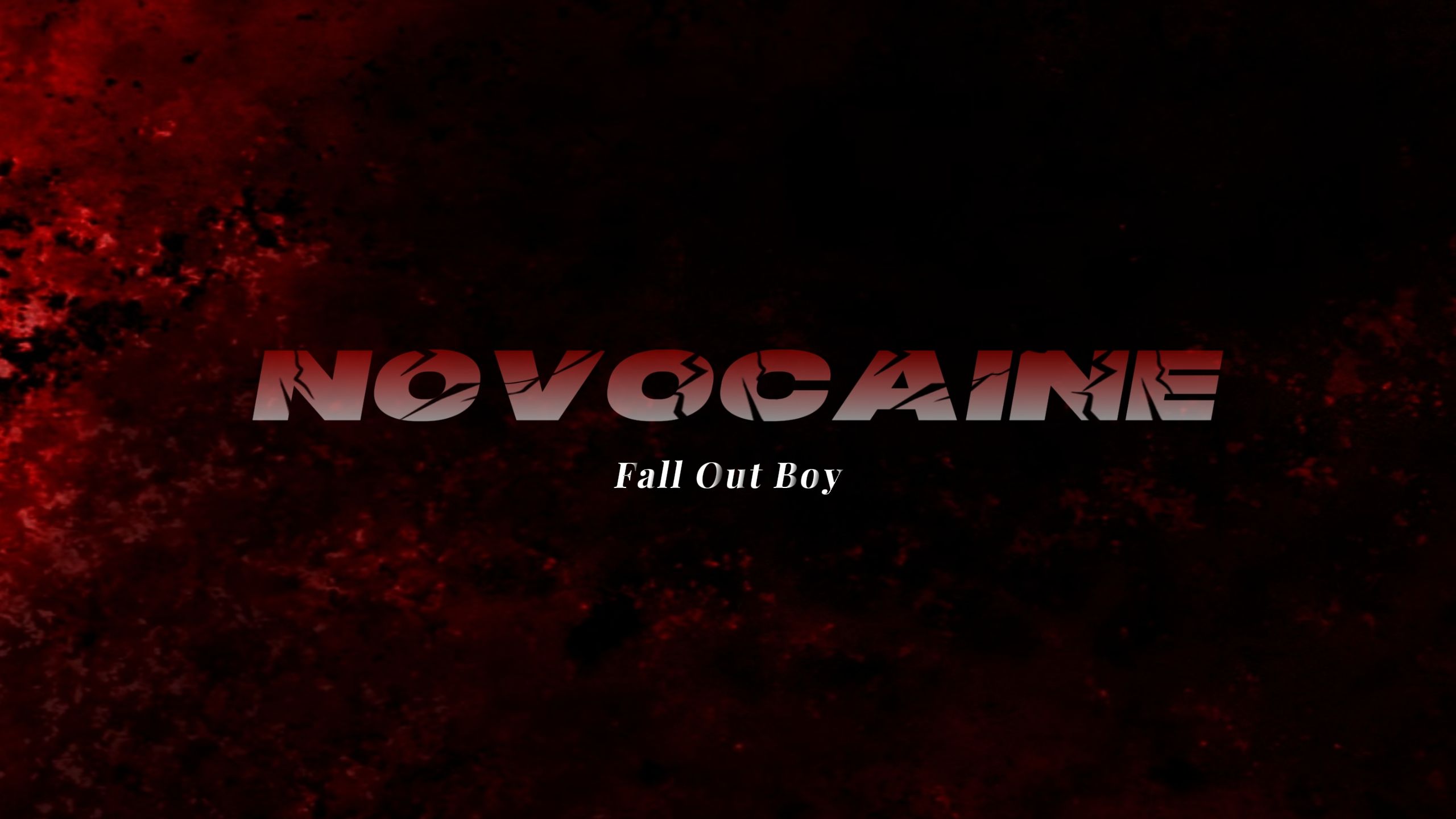 【英文动态歌词排版】Novocaine|Fall Out Boy|客单展示不分享|高燃踩点哔哩哔哩bilibili