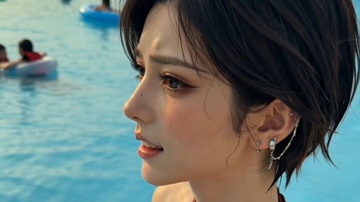 想看假小子泳装，计划到水上乐园一日游(*╹▽╹*)