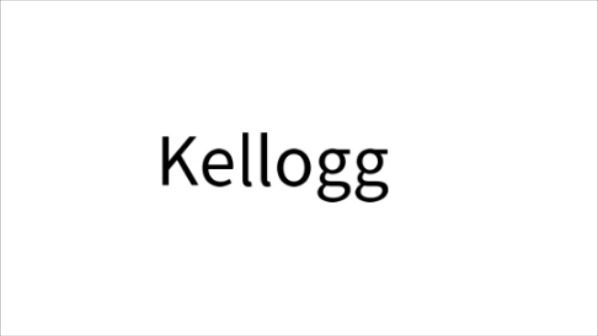 Kellogg(家乐氏)的故事哔哩哔哩bilibili