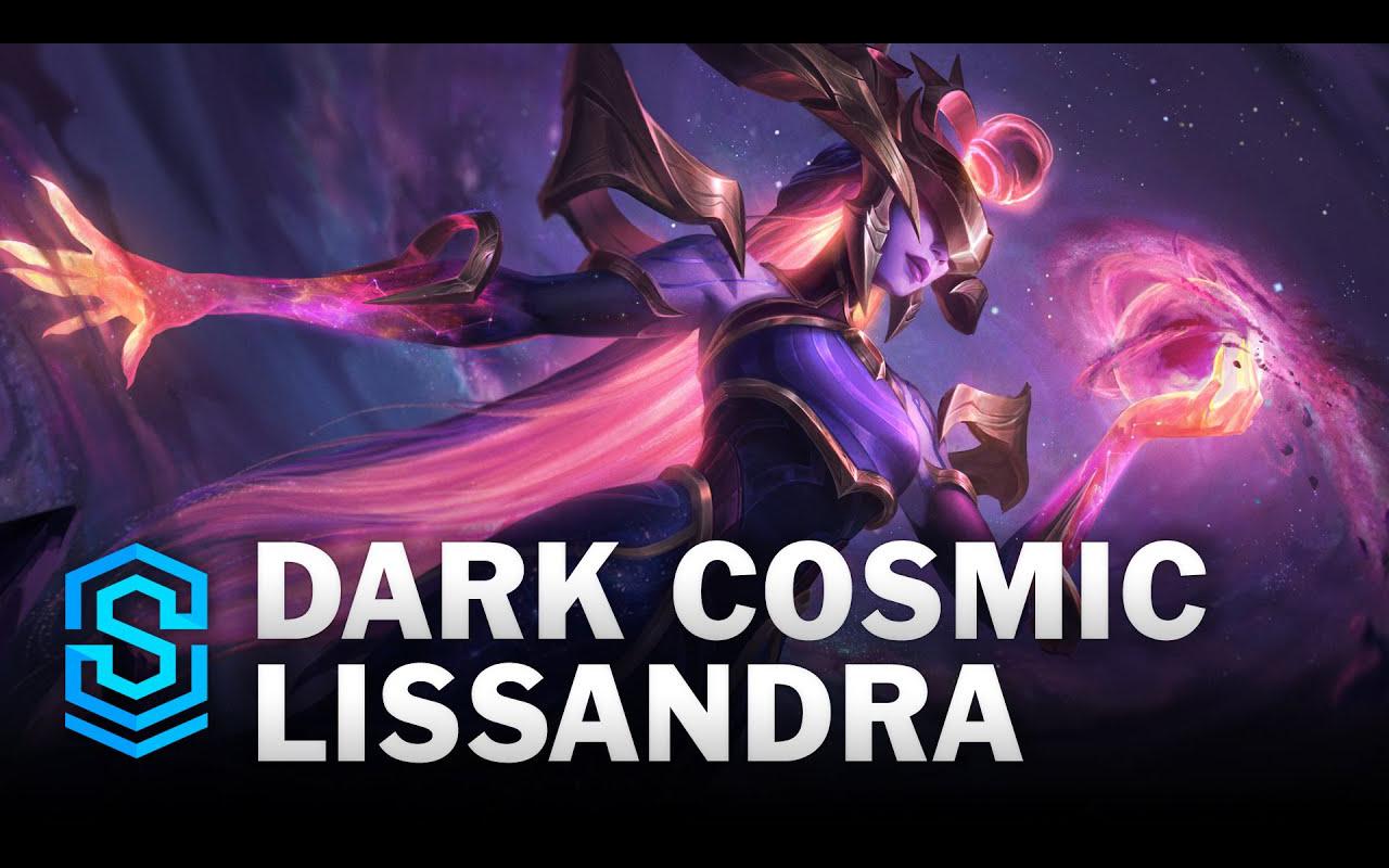 「皮肤档案室」丽桑卓·冰霜女巫 —— 暗星女王 - 英雄联盟