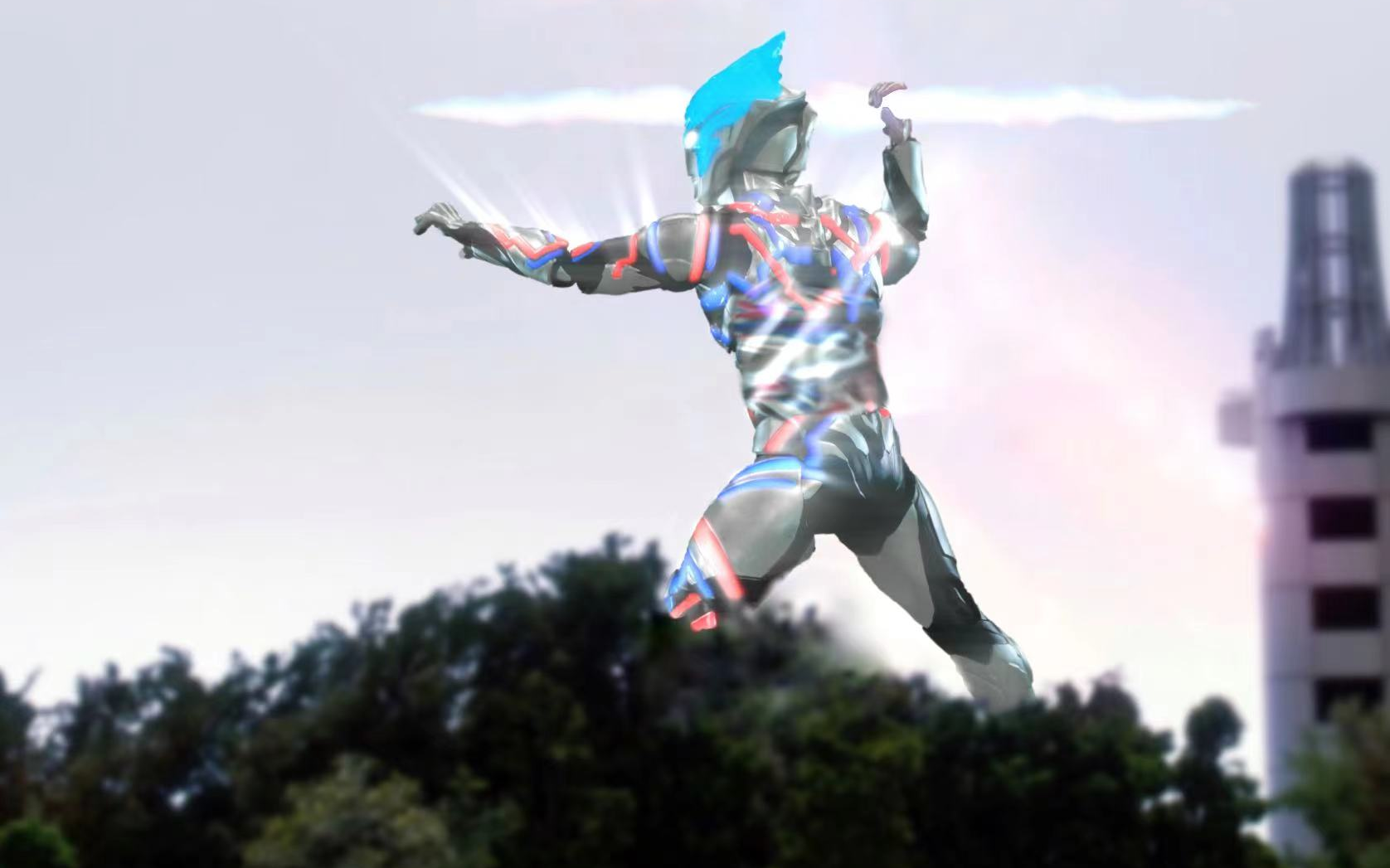 shf 布莱泽奥特曼 使用螺旋光矛(扭扭薯条ver.) p图过程