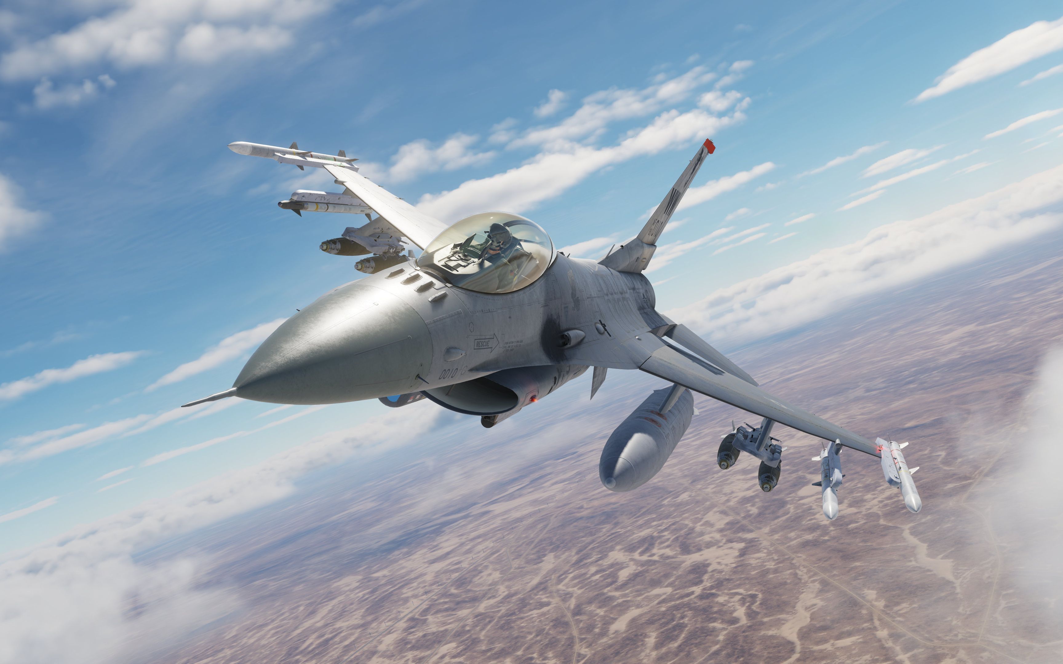[dcs world] f-16 vr hoggit服的一些片段-后驱神教-后驱神教-哔哩