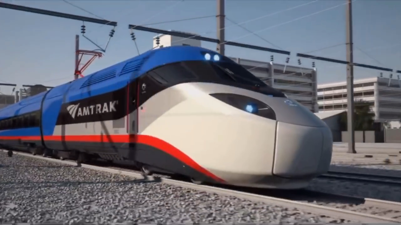 【美国铁路】美铁新一代高铁列车宣传片
